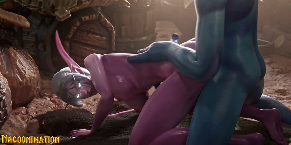 Night Elf (Nagoonimation) [World of Warcraft] - free porn video