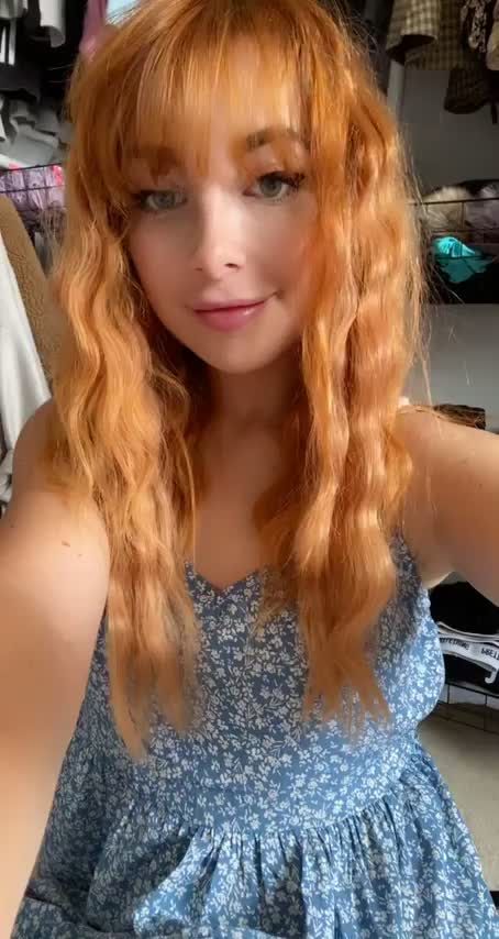 I heard you like summer dresses? What about with no underwear 😋 - free porn video