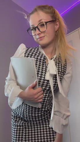 Would you let me spend the night at your place after my class daddy? - free porn video