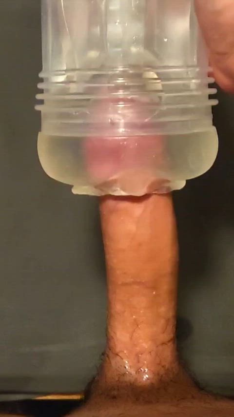 Anyone else like using a clear fleshlight? ;) - free porn video
