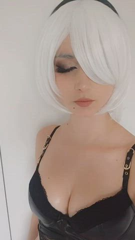 2B with Red eyes (Aery Korvair) [Nier Automata] - free porn video