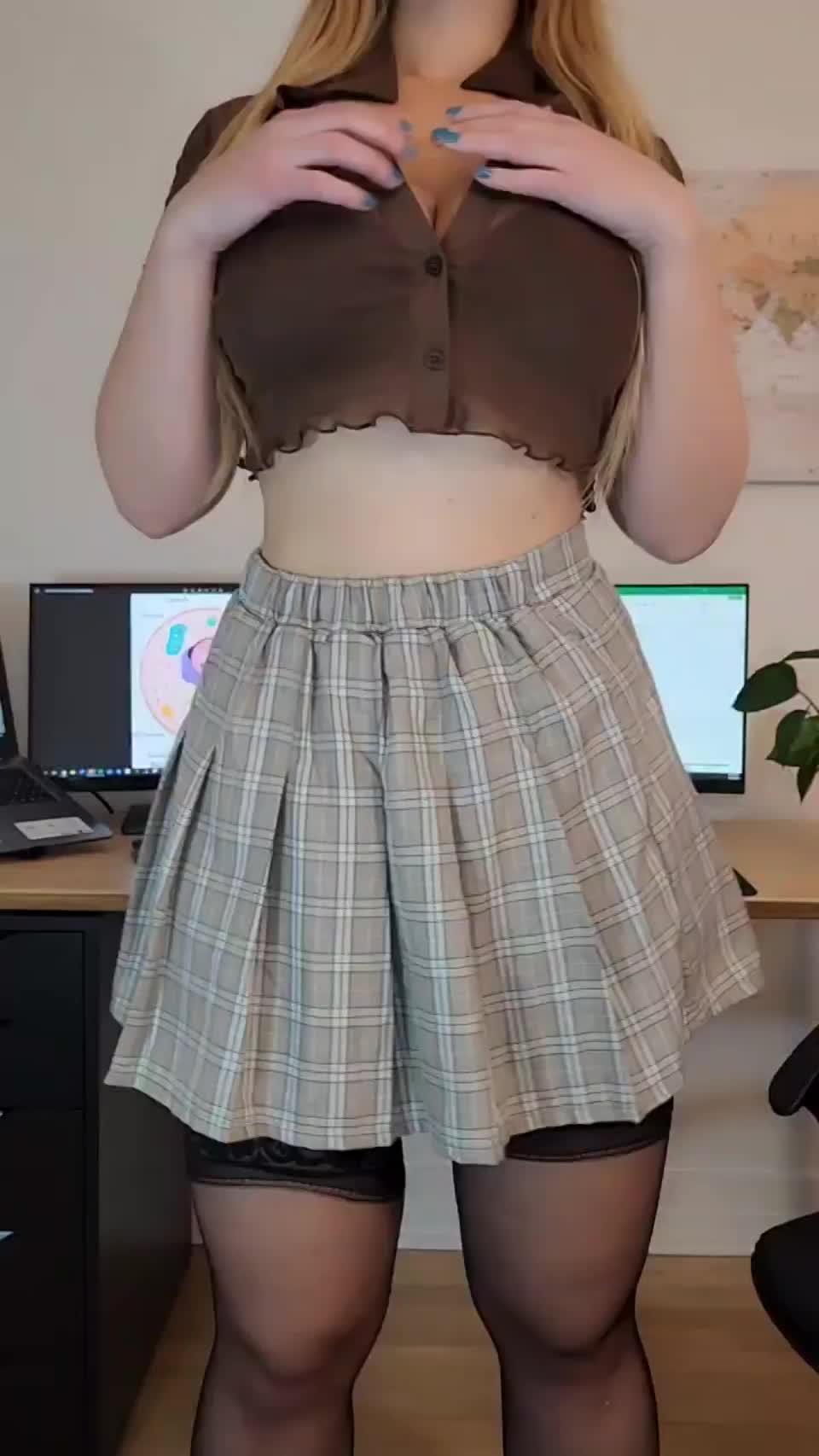 breed a busty teacher - free porn video