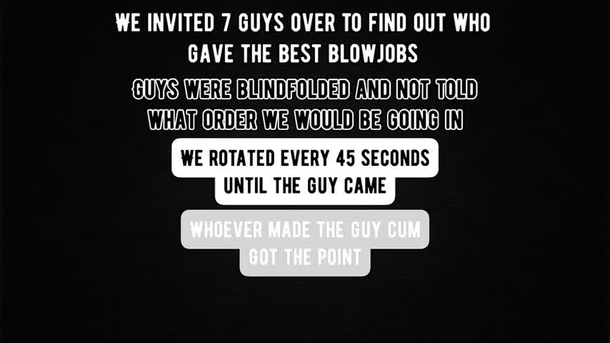 We each took turns sucking the guys off until they finished 😈🤤 - free porn video