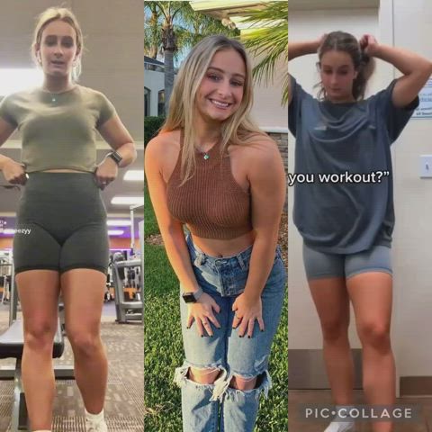 Erica Zehall loves showing her fat college ass to the world🤤 - free porn video