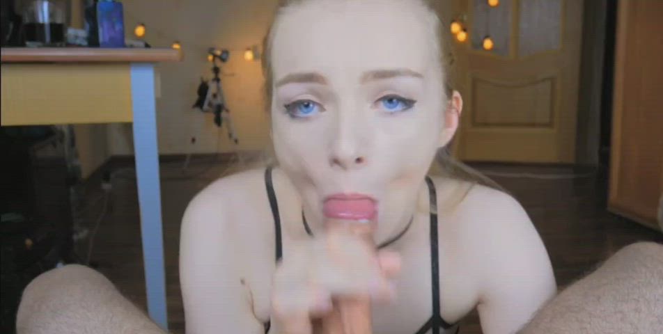 Blue Eyed Blondie - free porn video