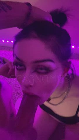 just a free-use goth throat ✨ - free porn video