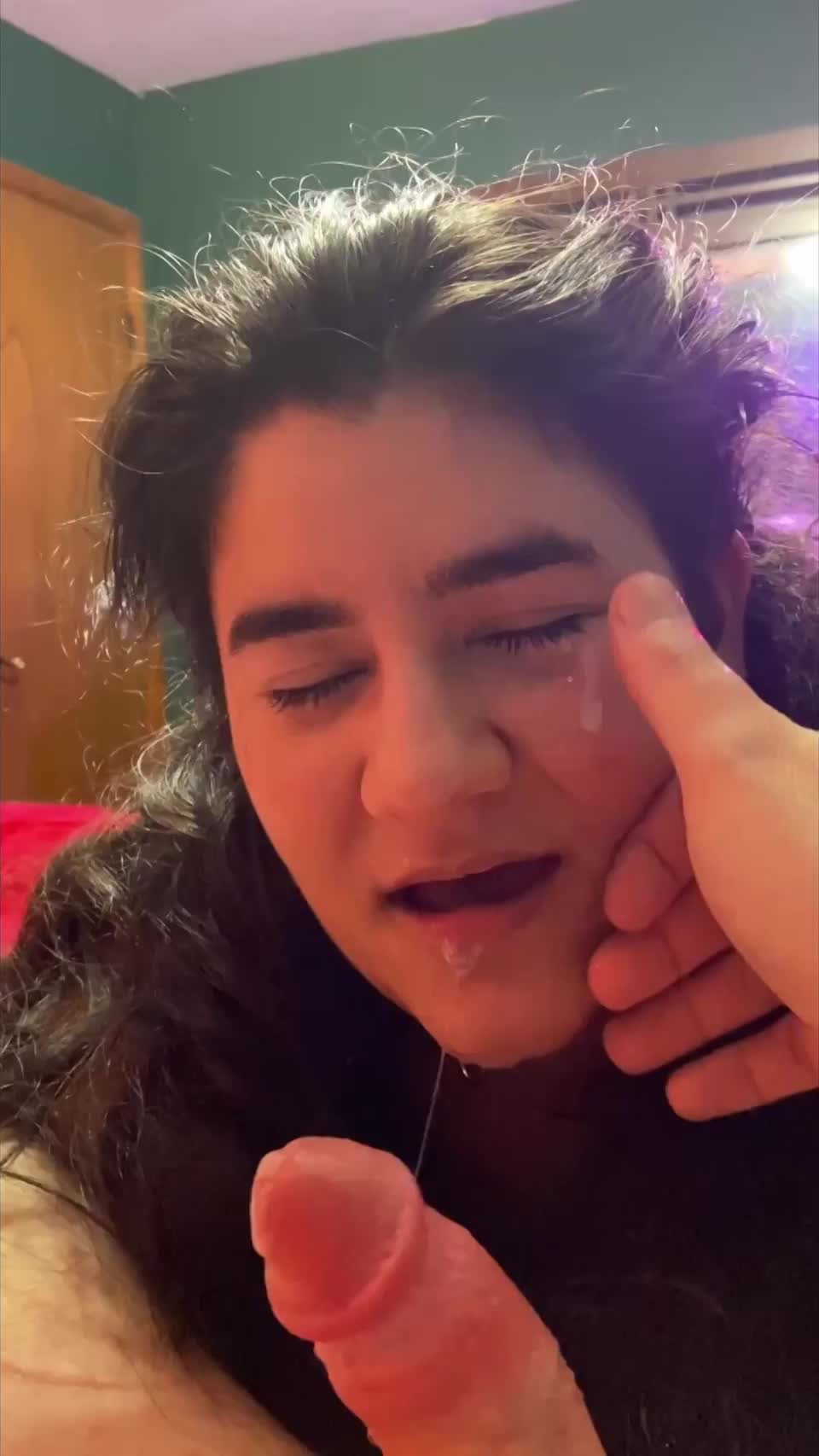 Basking in glory after he paints my face - free porn video