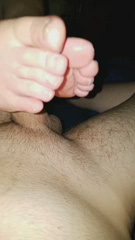 Oily Soles Stroking Dick - free porn video
