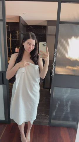Oops! Well I'm naked now, so we might as well fuck 😛 - free porn video