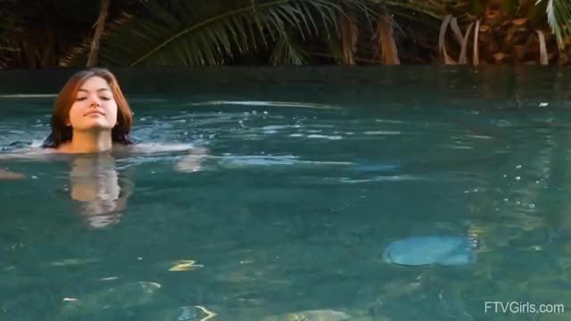 Getting Out Of The Pool - free porn video