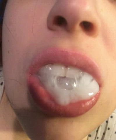 Would you let me play with your cum like that? - free porn video
