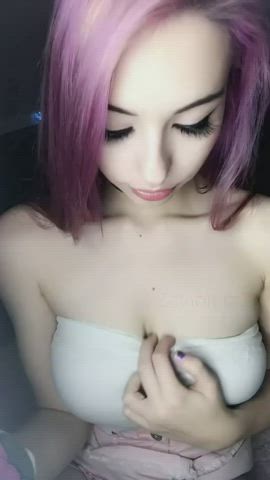 Right when I was thinking something was missing she shows the toy 🐰 - free porn video