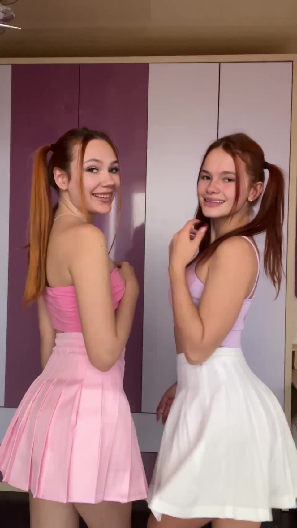 The two of us will get along great with your big, throbbing friend in your pants - free porn video