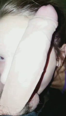 I made a bet with my friend: If he was bigger than my head, I give him head. I lost, but really it was a win. - free porn video