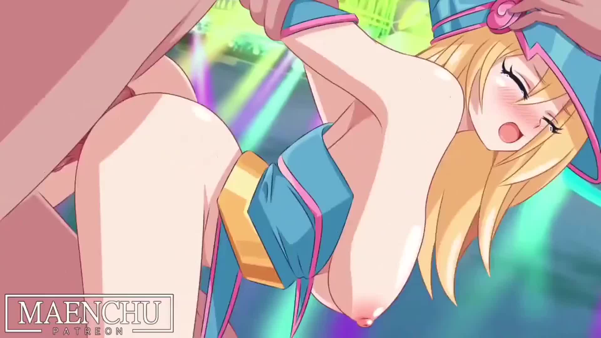 Dark Magician Girl Taking It Through Both Holes [Yu-Gi-Oh!] (maenchu) - free porn video