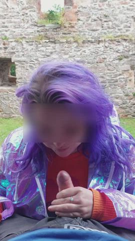 Just a princess sucking dick in a castle - free porn video