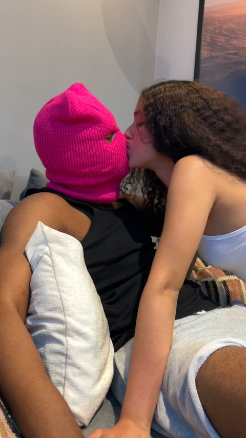 Real alpha cock pumping his huge black cock deep inside my little tight pussy 💦 He fucked me hard af 😩😩 I won’t ever feel my boyfriend again after this - free porn video