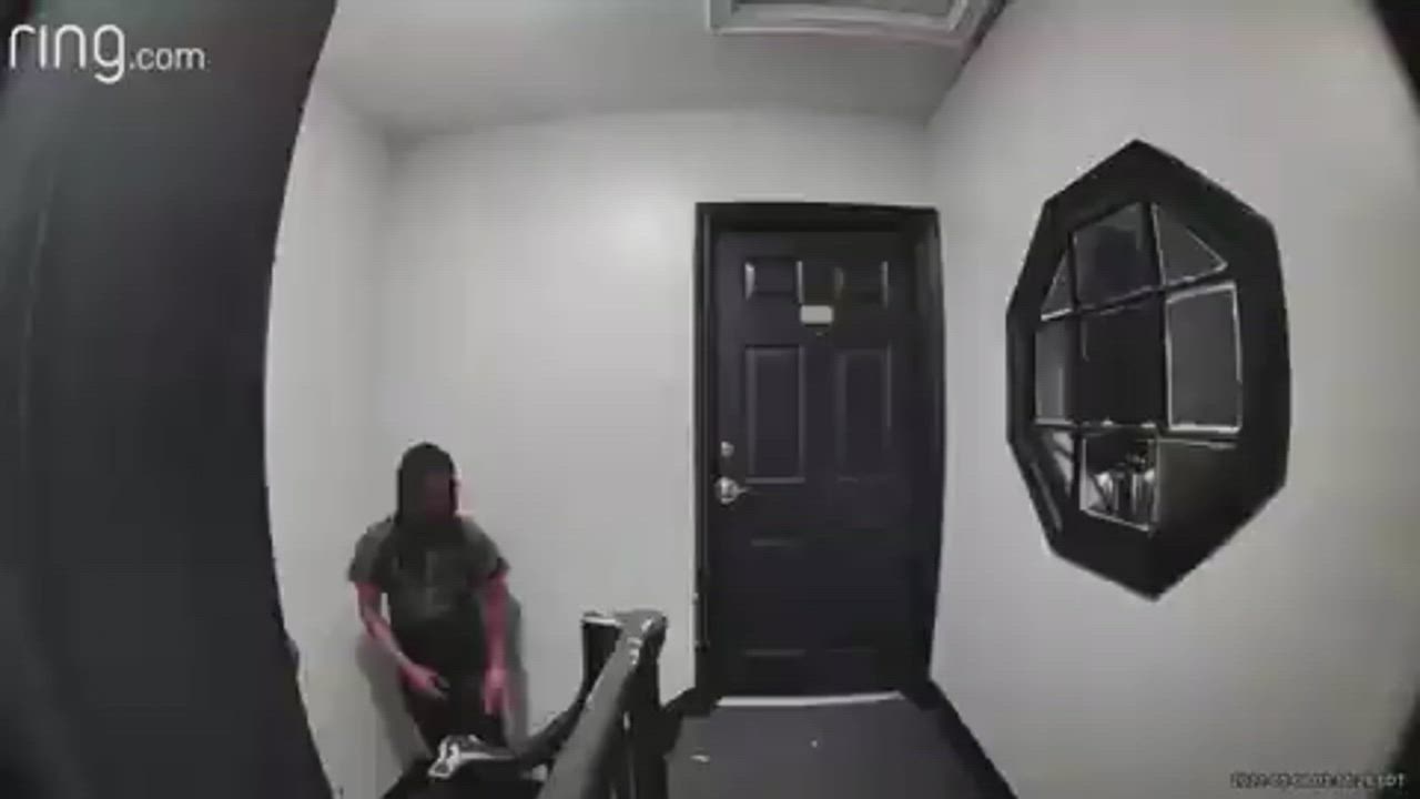 They couldn’t go inside of the apartment??? - free porn video