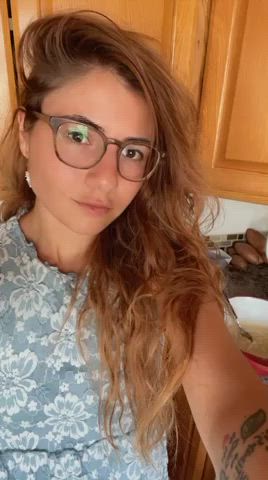 Baking a cake for my church group tn…should I save you a slice?🙈💕 - free porn video