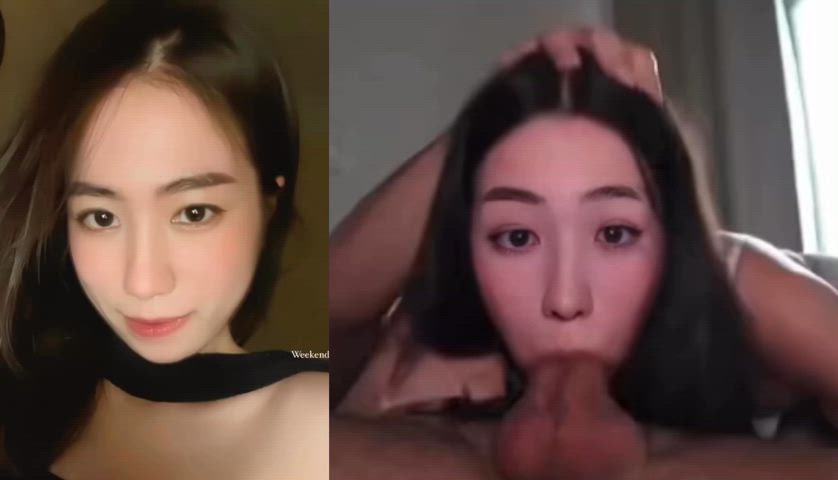 The best asian vacuum blowjob girl - free porn video