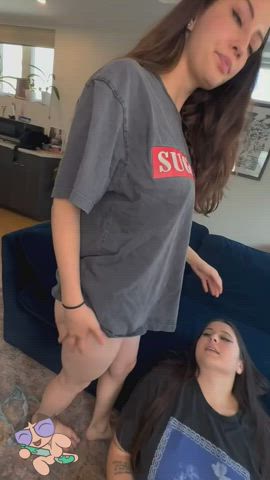 Come and sit on my face 🤤 - free porn video