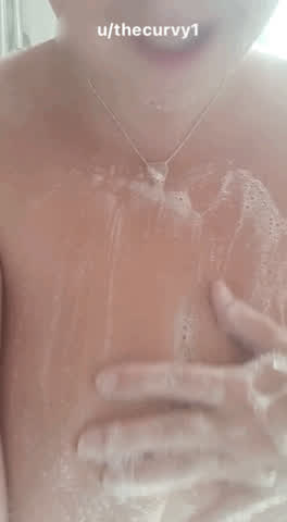 Thought I'd give you a little tour of my boobs in the shower. - free porn video