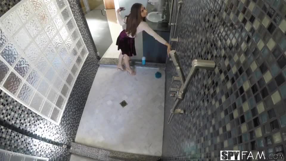 Nina North | Step-sister Ambushed In The Shower - free porn video