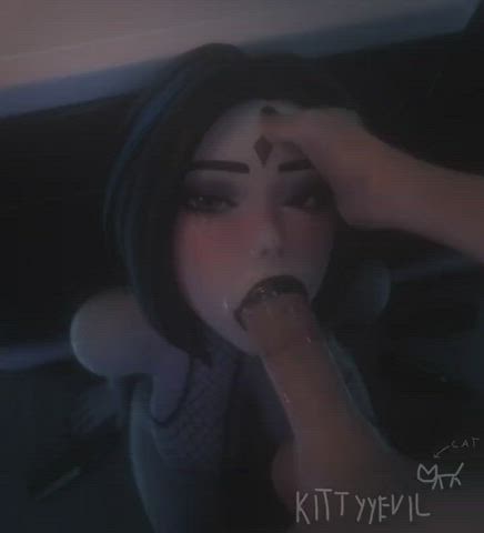 Raven (Kittyyevil) [Teen Titans] - free porn video