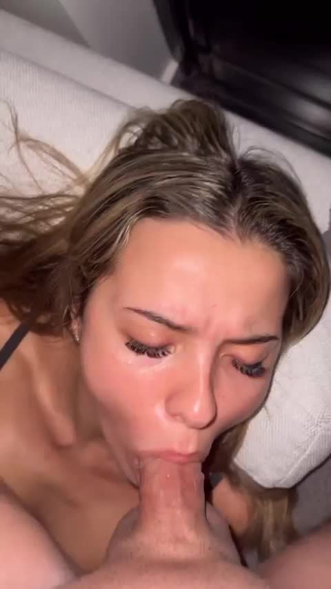Love when he fucks my face and cums on it 🤤 - free porn video