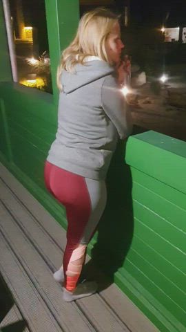 I was in the mountains. Here I am tired after hiking, but my boobs seem to be getting more oxygen and bigger. Heh - free porn video