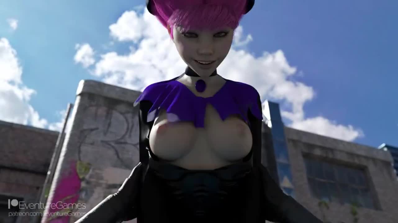 Jinx going for a ride (Eventure Games)[Teen Titans] - free porn video