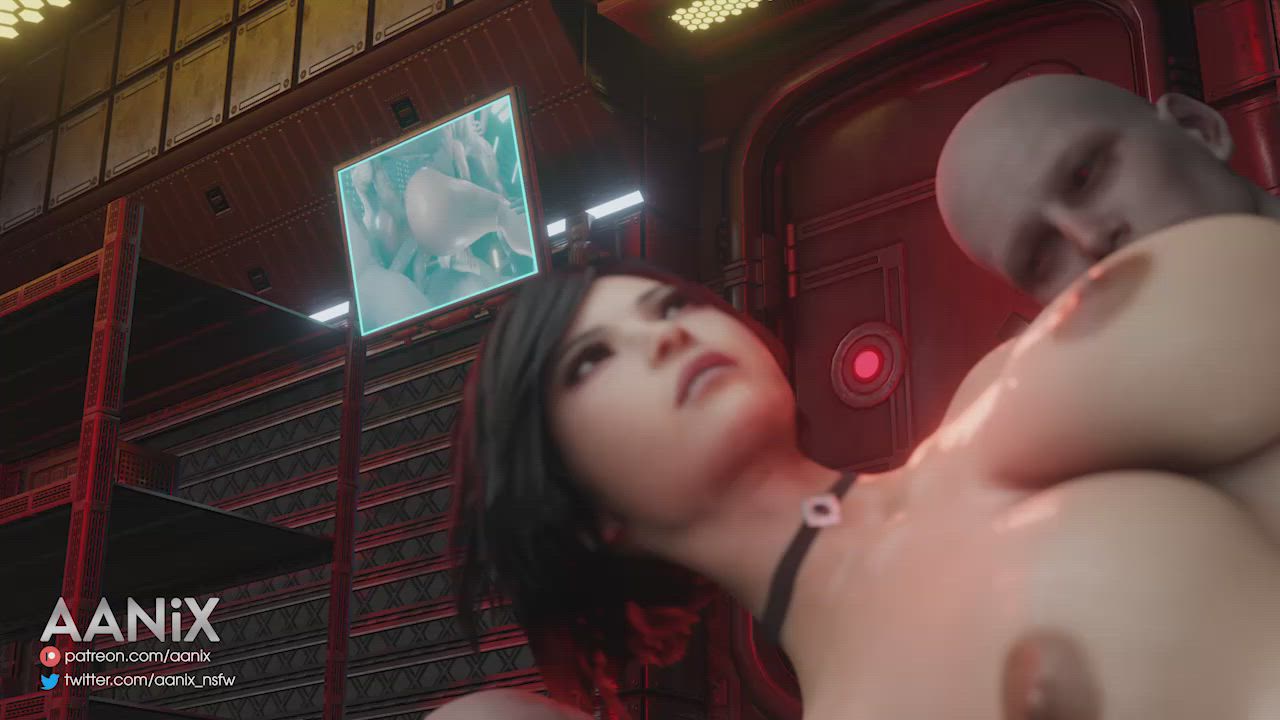Ada Wong triple anal penetration (Aanix) [Resident Evil] - free porn video