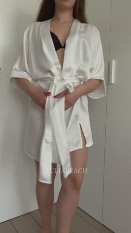 if I was your girlfriend, I would wait for you at home like this everyday - free porn video