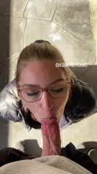 Sucking dick in public is so much fun 👅 - free porn video