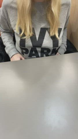 Having tits like mine just means flashing is a must [gif] - free porn video
