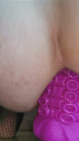 having my ass stretched like this makes me think only about having some cum there - free porn video