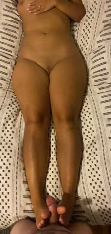 White toes look great on a dick 😏 - free porn video
