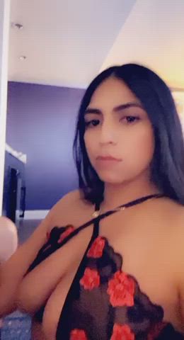 Trying to make a follower of mine cum all over me - free porn video