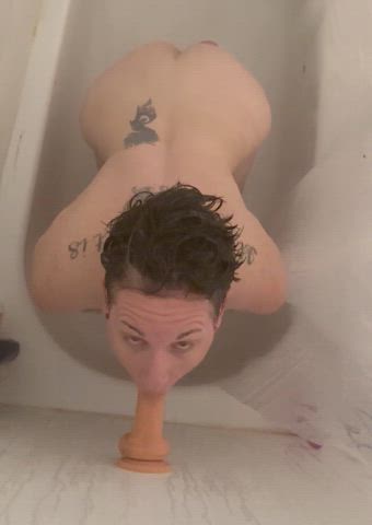 I’m imagining your cock down my throat - free porn video