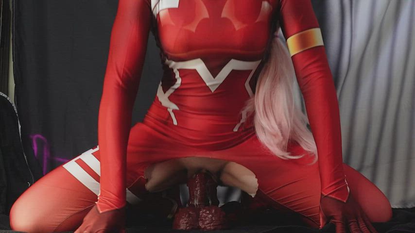 Zero Two meets Baron 🔥😜 - free porn video
