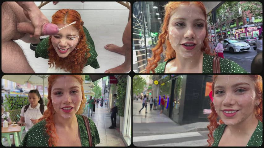 Marina Gold - 5 Load Cumwalk!! - free porn video