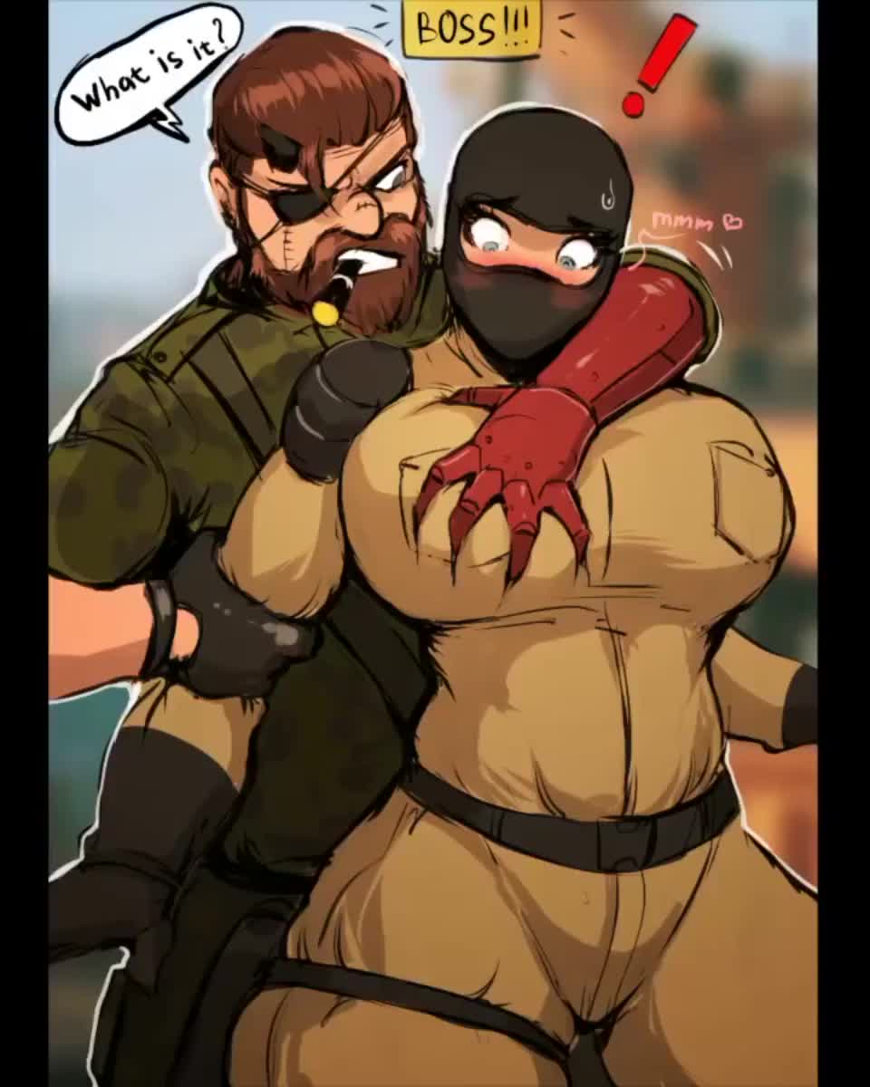 Big Boss, Mother Base Female Staff - Interrogation to find missing Diamonds in the base (AleksandrGAV) [Metal Gear Solid V The Phantom Pain] - free porn video