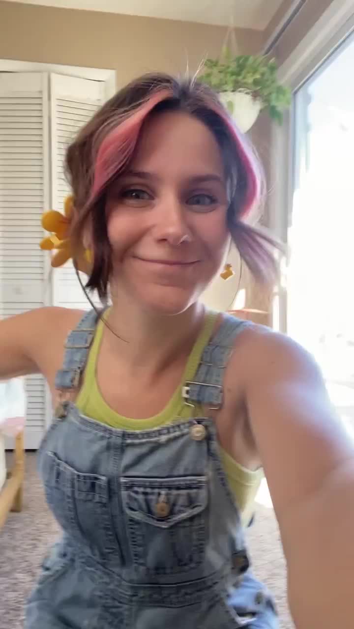 I’ll be keeping these overalls for when I’m pregnant 🥹 - free porn video
