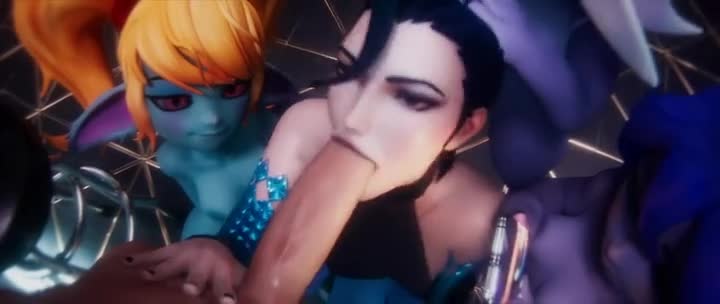 Kai'Sa & Yordles, (Gribabos / Guro) [League of Legends] - free porn video