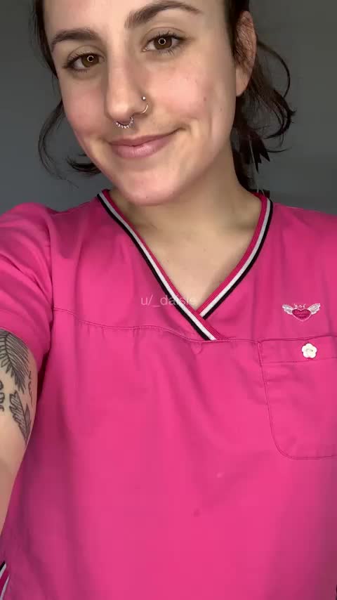 i'm a vet tech, you can breed me doggy style🐶 - free porn video
