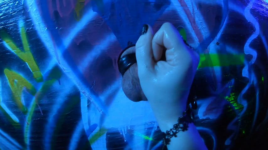 Small Rave Party had a glory hole 💙💜 Lots of fun! - free porn video