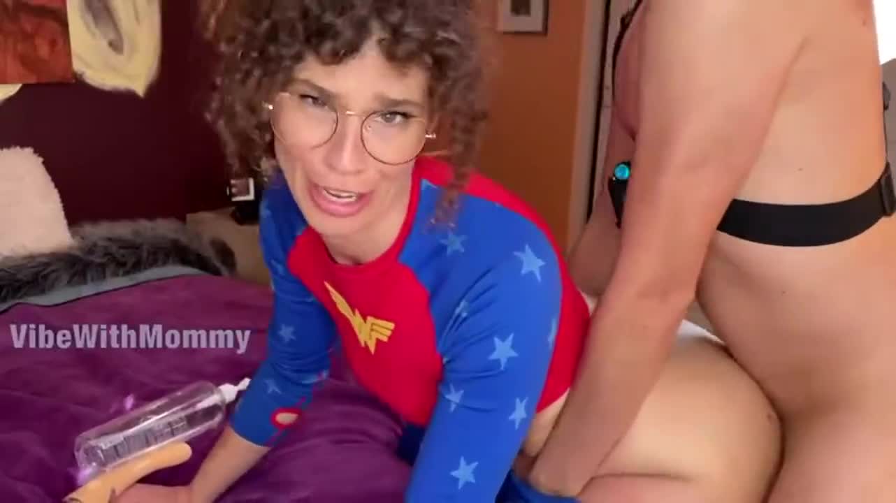 Mom said she needs Cum and her super powers will come back! - free porn video