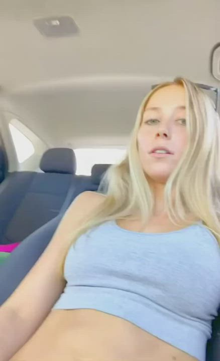 She Likes Riding in Her Car - free porn video