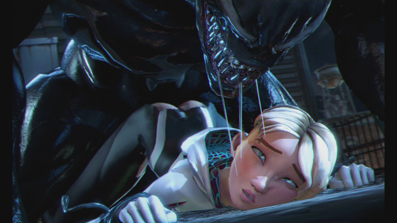 Spidergwen vs Venom [Spider-verse] (froggysfm) - free porn video