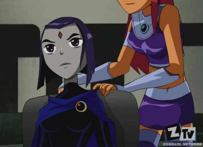 Starfire x Raven (ZONE) [Teen Titans] - free porn video